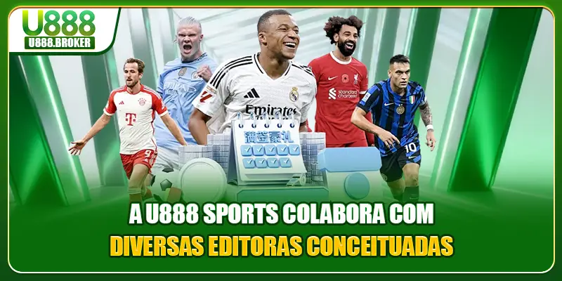 A U888 Sports colabora com diversas editoras conceituadas