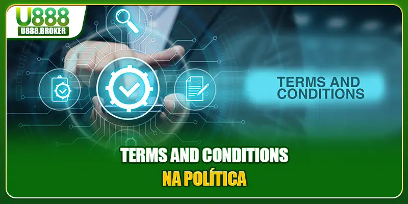 Terms and conditions na política