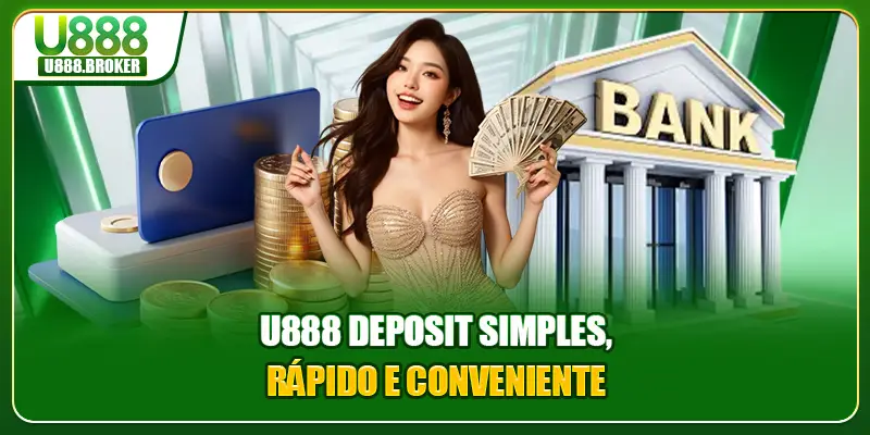 U888 deposit simples, rápido e conveniente